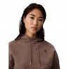 Calvin Klein Felpa Con Cappuccio Monogram Grigio Donna