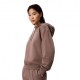 Calvin Klein Felpa Con Cappuccio Monogram Grigio Donna