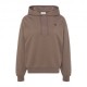 Calvin Klein Felpa Con Cappuccio Monogram Grigio Donna