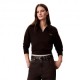 Calvin Klein Felpa Logo Nero Donna