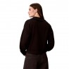 Calvin Klein Felpa Logo Nero Donna