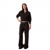 Calvin Klein Felpa Logo Nero Donna