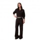 Calvin Klein Felpa Logo Nero Donna