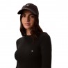 Calvin Klein Mock Neck Dress Nero Donna
