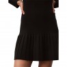 Calvin Klein Mock Neck Dress Nero Donna