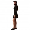 Calvin Klein Mock Neck Dress Nero Donna