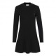 Calvin Klein Mock Neck Dress Nero Donna