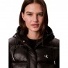 Calvin Klein Piumino Shine Classic Puffer Nero Donna