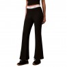 Calvin Klein Leggings Flare Nero Donna