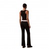 Calvin Klein Leggings Flare Nero Donna