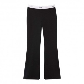 Calvin Klein Leggings Flare Nero Donna