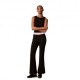 Calvin Klein Leggings Flare Nero Donna
