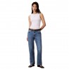 Calvin Klein Jeans Low Rise Modern Straight Blu Donna