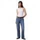 Calvin Klein Jeans Low Rise Modern Straight Blu Donna