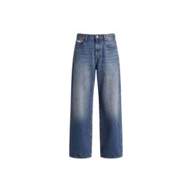 Calvin Klein Jeans The Wide Leg Aged Saphire Blu Donna