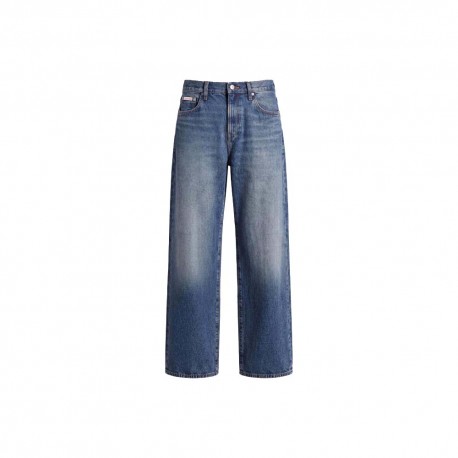 Calvin Klein Jeans The Wide Leg Aged Saphire Blu Donna