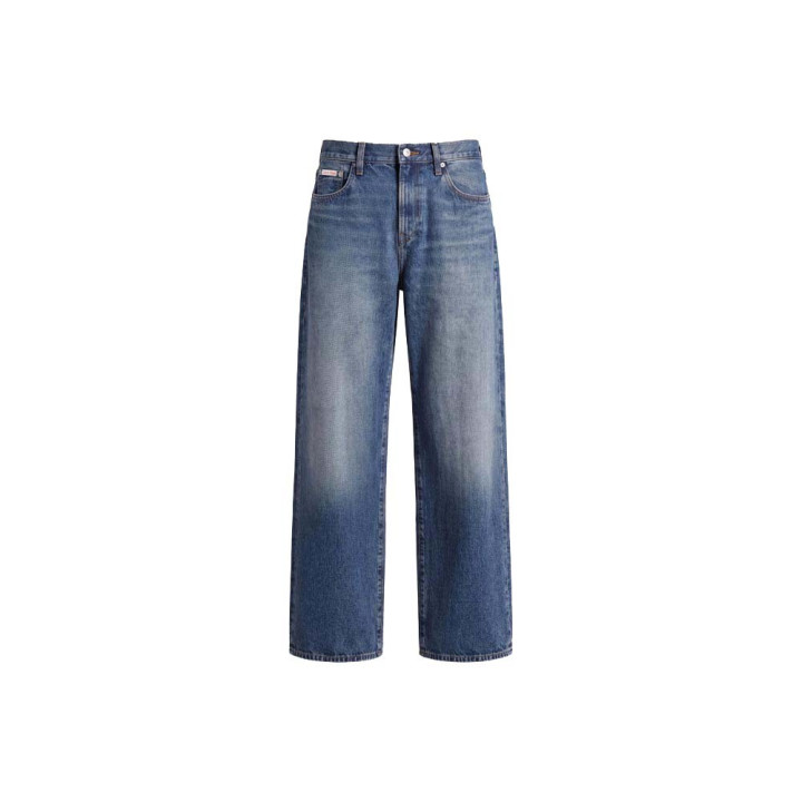 Calvin Klein Jeans The Wide Leg Aged Saphire Blu Donna