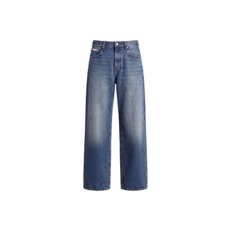 Calvin Klein Jeans The Wide Leg Aged Saphire Blu Donna
