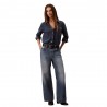 Calvin Klein Jeans The Wide Leg Aged Saphire Blu Donna