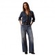 Calvin Klein Jeans The Wide Leg Aged Saphire Blu Donna