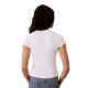 Calvin Klein T-Shirt Slim Fit Heart Logo Bianco Donna