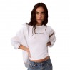 Calvin Klein T-Shirt Slim Fit Heart Logo Bianco Donna