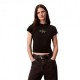 Calvin Klein T-Shirt Logo Nero Donna