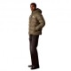 Calvin Klein Piumino Logo Puff Hooded Verde Uomo