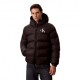 Calvin Klein Piumino Logo Puff Hooded Nero Uomo