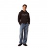 Calvin Klein Felpa Con Cappuccio Logo Nero Uomo