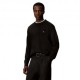 Calvin Klein Maglia Maniche Lunghe Girocollo Cotton Crewnek Nero Uomo