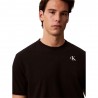 Calvin Klein T-Shirt Logo Piccolo Nero Uomo