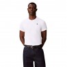 Calvin Klein T-Shirt Logo Piccolo Bianco Uomo