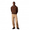 Calvin Klein Felpa Con Cappuccio Badge Moro Uomo