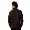 Calvin Klein Felpa Mezza Zip Badge Nero Uomo