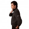 Calvin Klein Felpa Mezza Zip Badge Nero Uomo