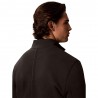 Calvin Klein Felpa Mezza Zip Badge Nero Uomo