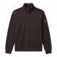 Calvin Klein Felpa Mezza Zip Badge Nero Uomo