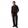 Calvin Klein Felpa Mezza Zip Badge Nero Uomo
