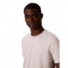 Calvin Klein T-Shirt Badge Bianco Uomo