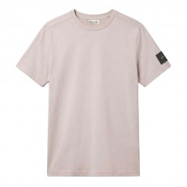 Calvin Klein T-Shirt Badge Bianco Uomo