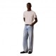 Calvin Klein T-Shirt Badge Bianco Uomo