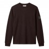 Calvin Klein T-Shirt Waffle Badge Nero Uomo