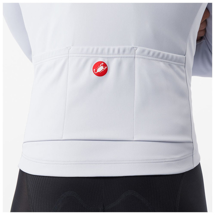 Castelli Giacca Ciclismo Ideale Argento Grigio Uomo
