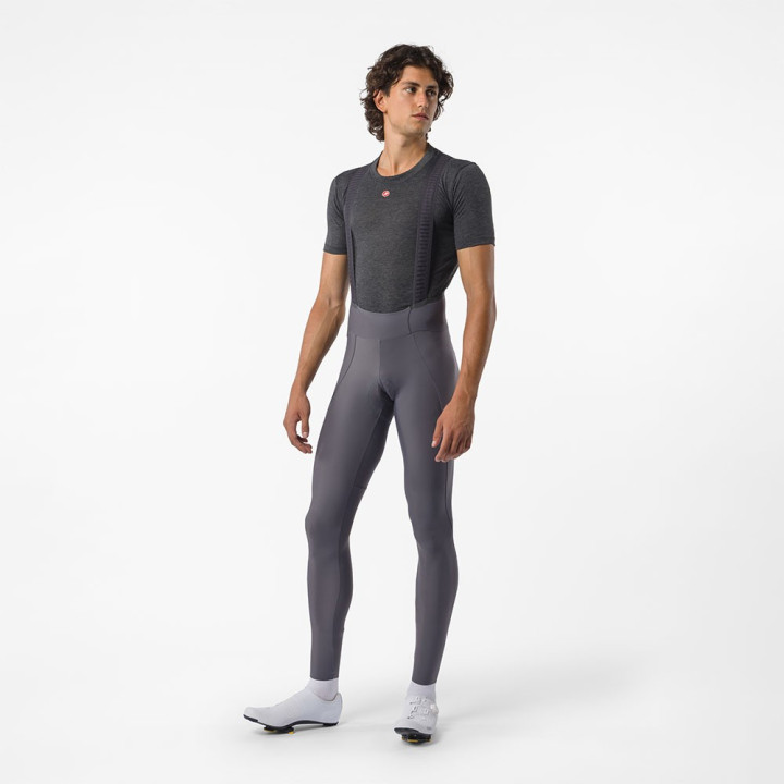 Castelli Salopette Ciclismo Espresso 2 Smoky Grigio Uomo