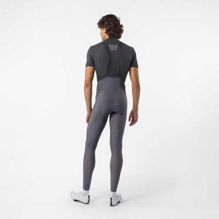 Castelli Salopette Ciclismo Espresso 2 Smoky Grigio Uomo