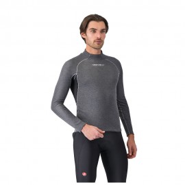 Castelli Maglia Ciclismo Flanders 2 Grigio Uomo
