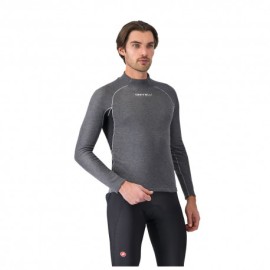 Castelli Maglia Ciclismo Flanders 2 Grigio Uomo