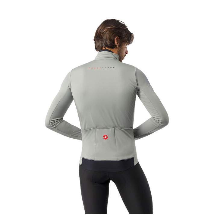 Castelli Giacca Ciclismo Alpha 150 Shadow Nero Uomo