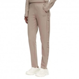 Ea7 Tuta Sportiva Essential Beige Donna